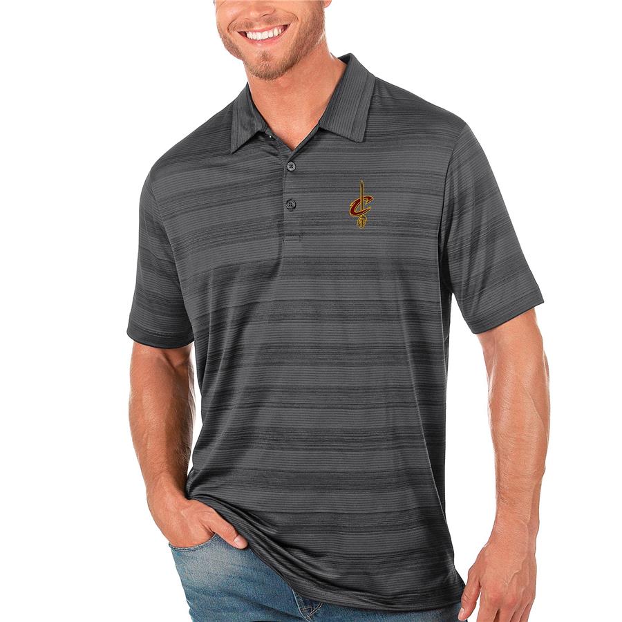 Cleveland Cavaliers Antigua Compass Polo - Gray
