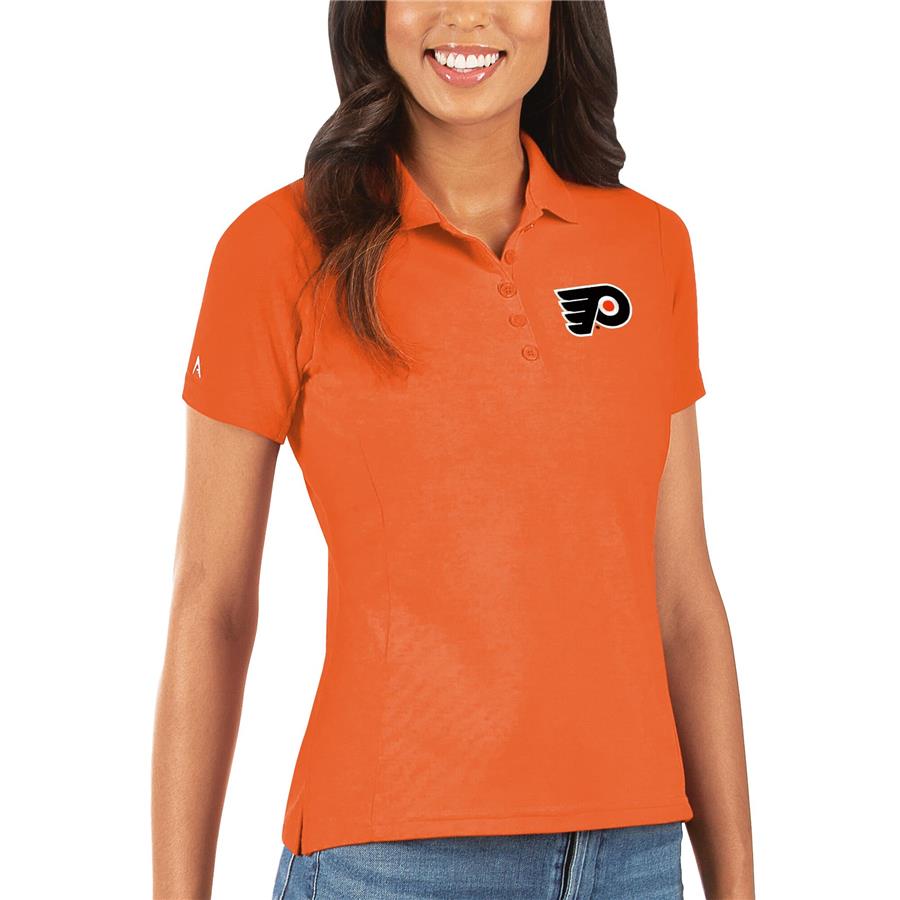 Philadelphia Flyers Antigua Women's Legacy Pique Polo - Orange