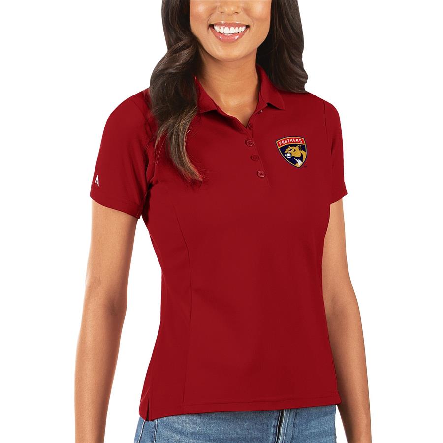 Женское поло Florida Panthers Antigua Legacy Pique (красный)