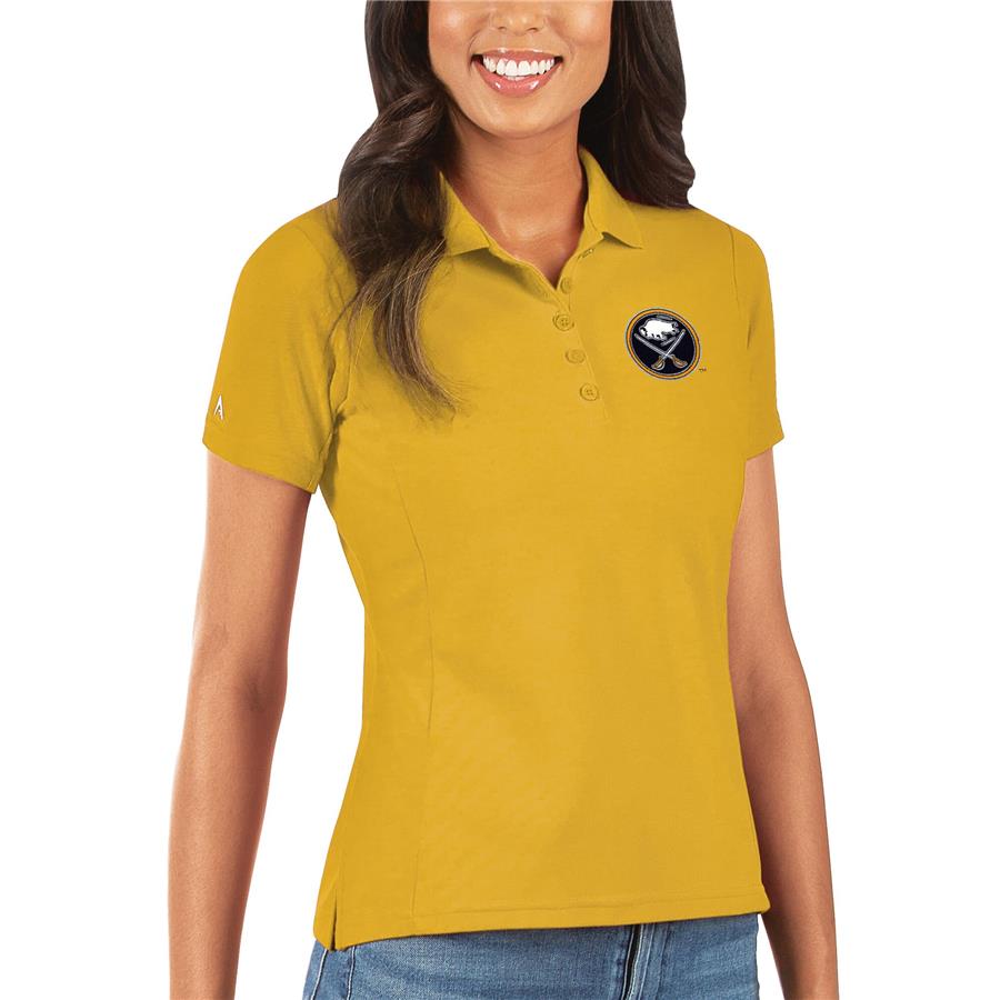 Buffalo Sabres Antigua Women's Legacy Pique Polo - Gold