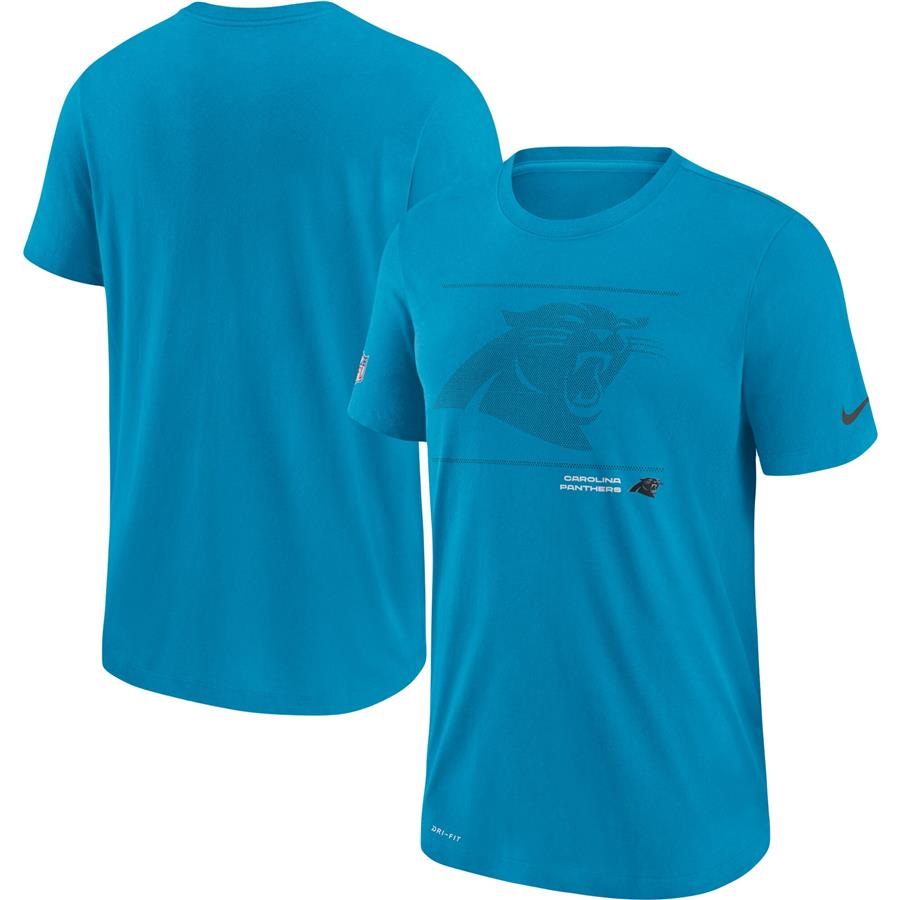 Carolina Panthers Nike Sideline Team Issue Performance T-Shirt - Blue