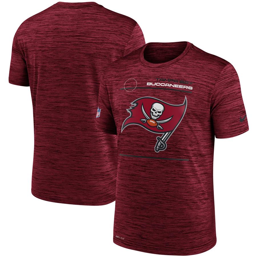 Tampa Bay Buccaneers Nike Sideline Velocity Legend Performance T-Shirt - Red