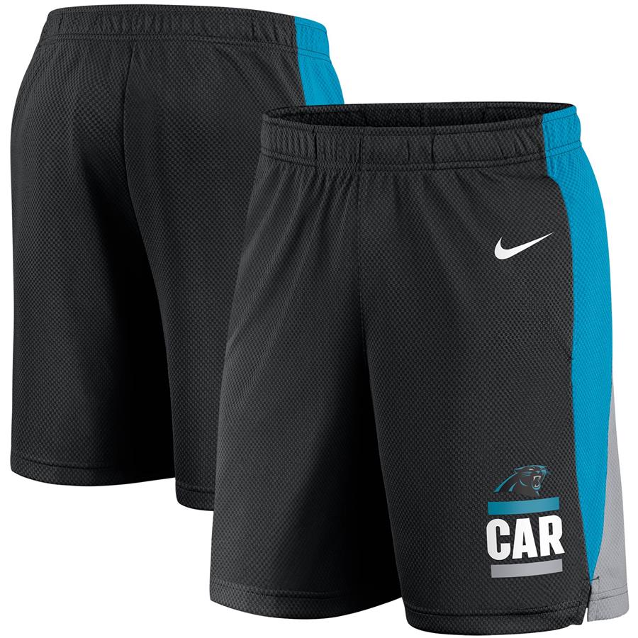 Carolina Panthers Nike Broadcast Shorts - Black