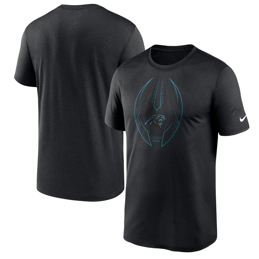 Carolina Panthers Nike Legend Icon Logo Performance T-Shirt - Black