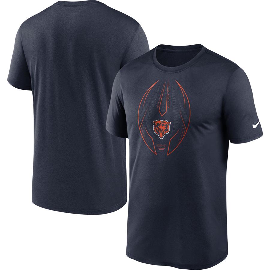 Chicago Bears Nike Team Legend Icon Performance T-Shirt - Navy