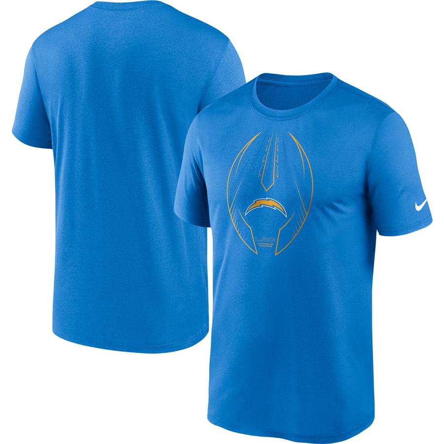 Футболка Los Angeles Chargers Nike Team Legend Icon Performance (голубой)
