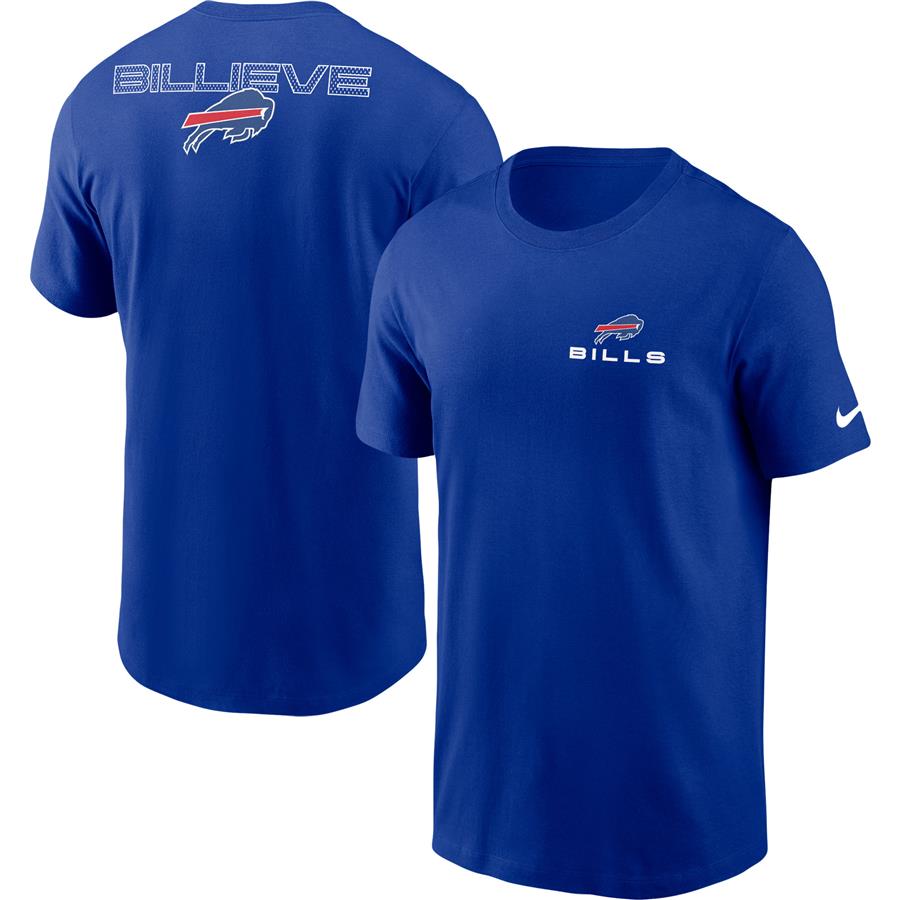 Buffalo Bills Nike Local Phrase T-Shirt - Royal
