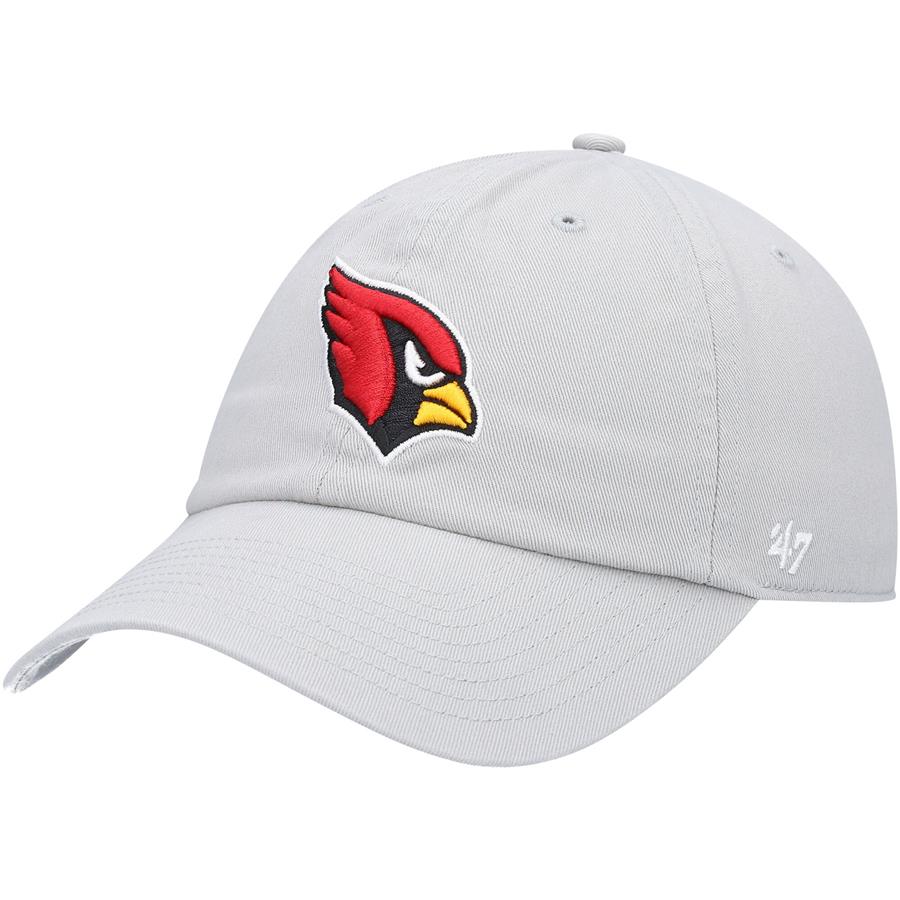 Arizona Cardinals '47 Clean Up Adjustable Hat - Gray