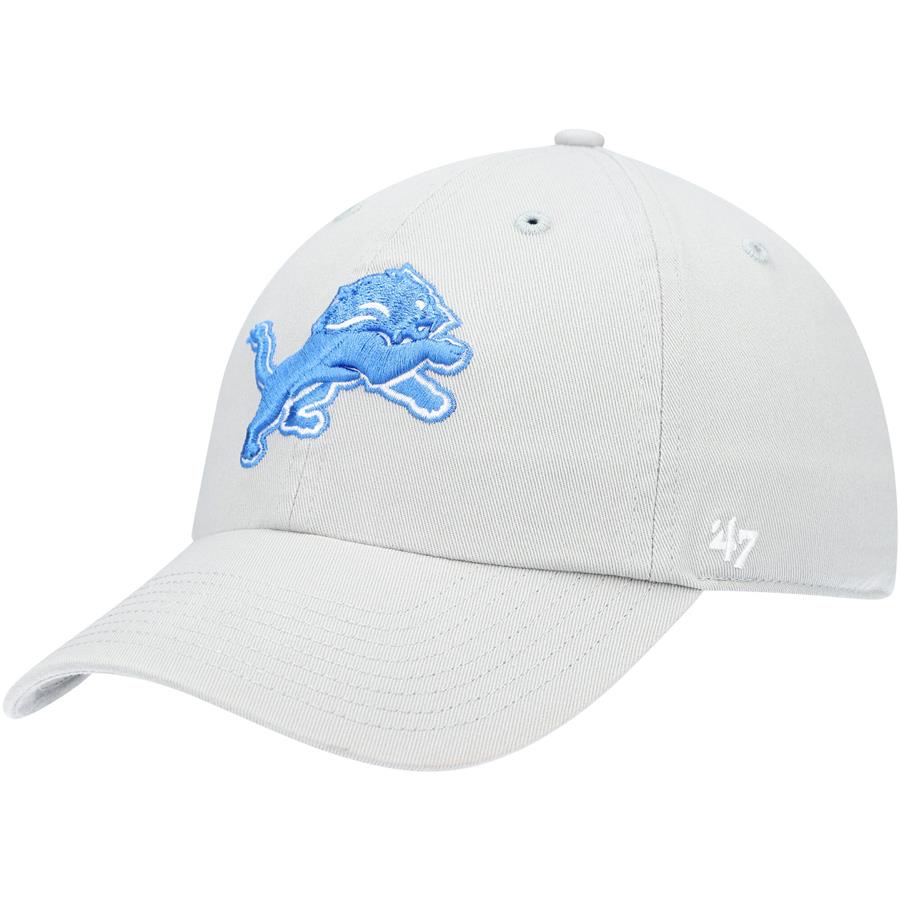 Detroit Lions '47 Clean Up Adjustable Hat - Gray