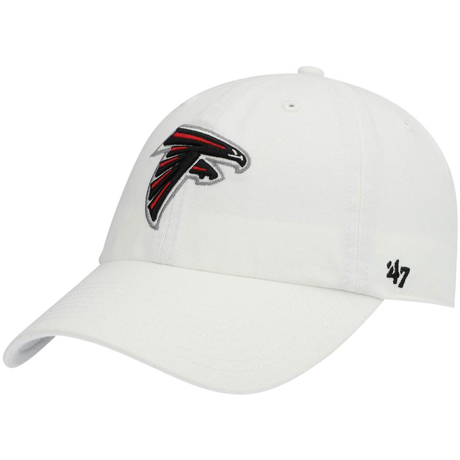 Atlanta Falcons '47 Logo Clean Up Adjustable Hat - White