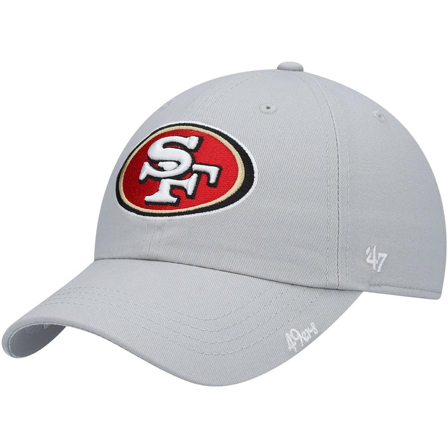 San Francisco 49ers '47 Women's Miata Clean Up Secondary Adjustable Hat - Gray