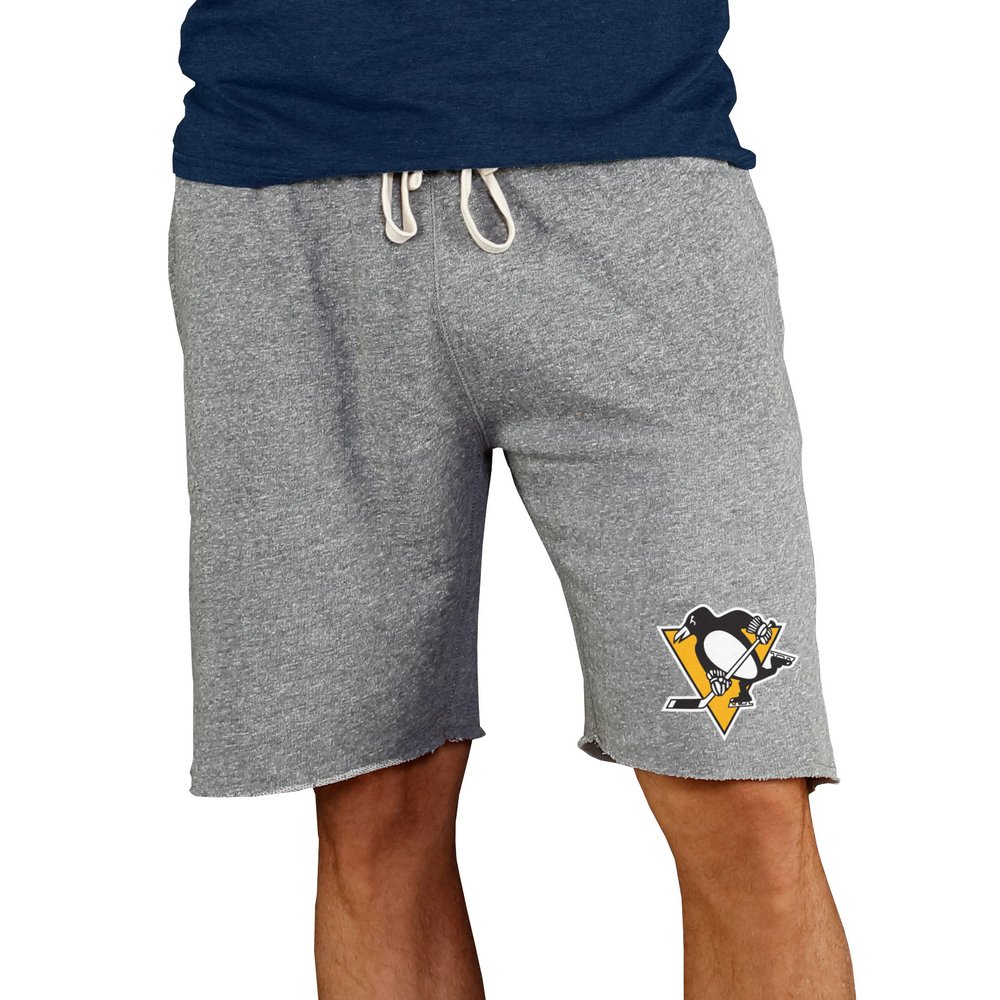 Шорты Pittsburgh Penguins Concepts Sport Mainstream Terry (серый)