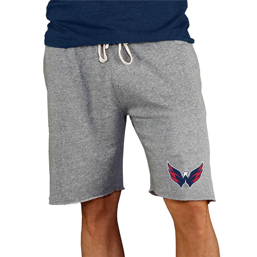 Washington Capitals Concepts Sport Mainstream Terry Shorts - Gray