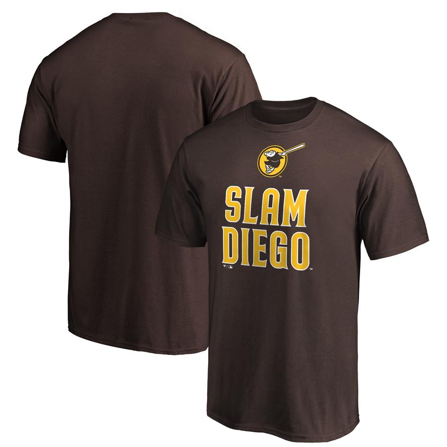 San Diego Padres Fanatics Branded Slam Diego T-Shirt - Brown