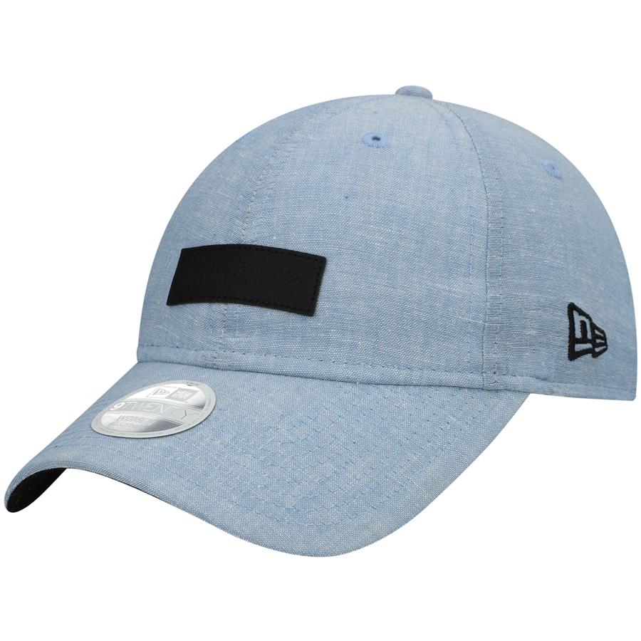 Tampa Bay Buccaneers New Era Women's Luxe Bar 9TWENTY Adjustable Hat - Light Blue