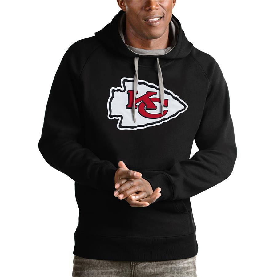 Худи Kansas City Chiefs Antigua Victory (чёрный)