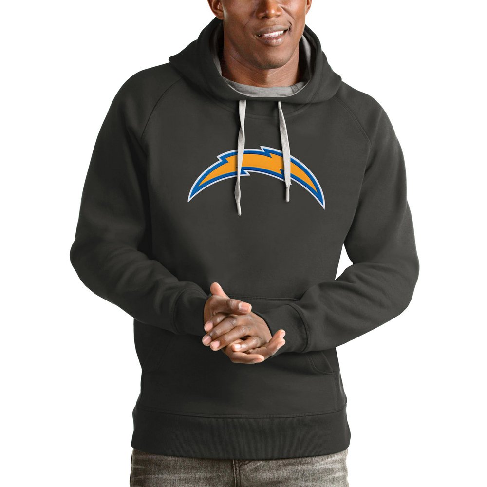 Худи Los Angeles Chargers Antigua Victory (тёмно-серый)