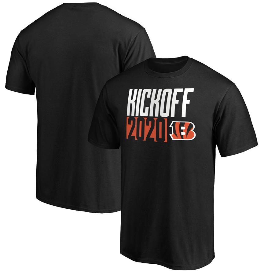 Cincinnati Bengals Fanatics Branded Kickoff 2020 T-Shirt - Black