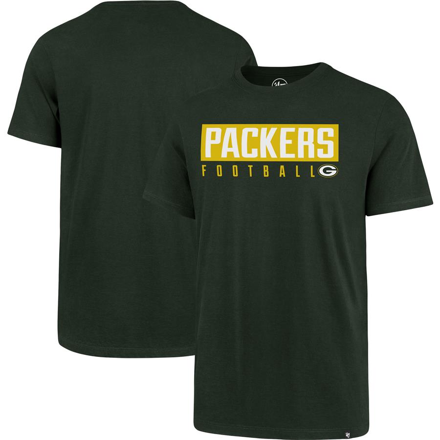 Green Bay Packers '47 Dub Major Super Rival T-Shirt - Green