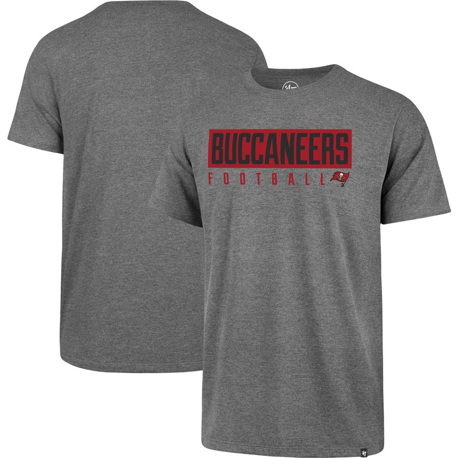 Tampa Bay Buccaneers '47 Dub Major Super Rival T-Shirt - Heathered Gray