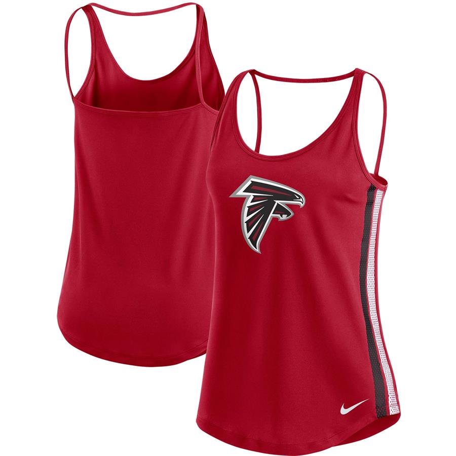 Atlanta Falcons Nike Women's Fashion Performance Tank Top - Red