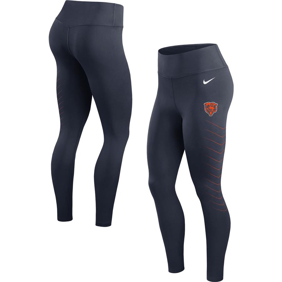 Chicago Bears Nike Women's Performance Leggings - Navy