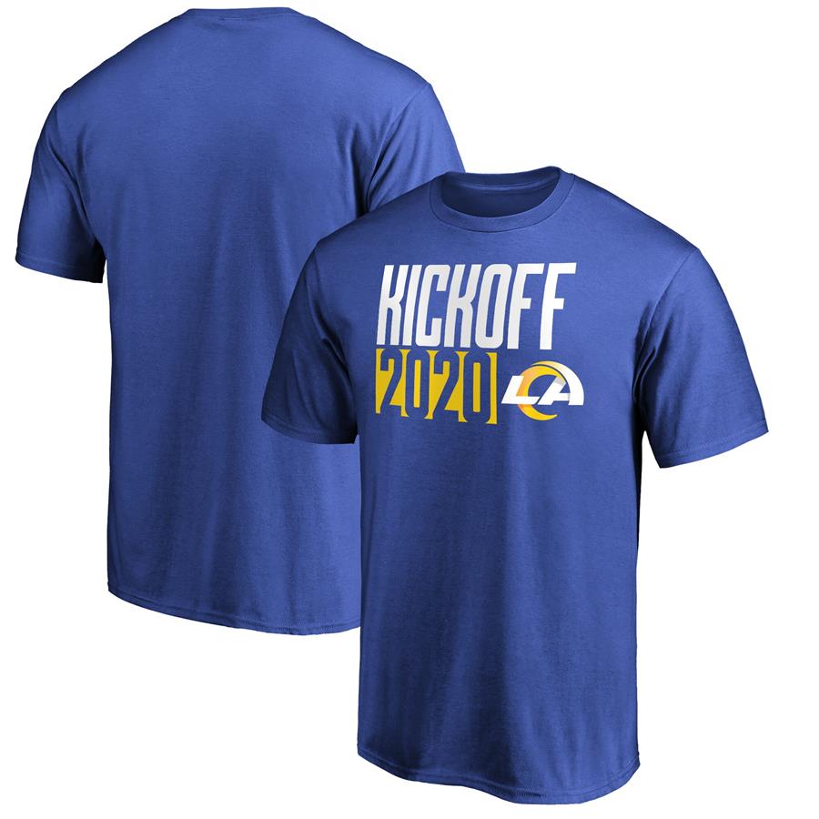 Los Angeles Rams Fanatics Branded Kickoff 2020 T-Shirt - Royal