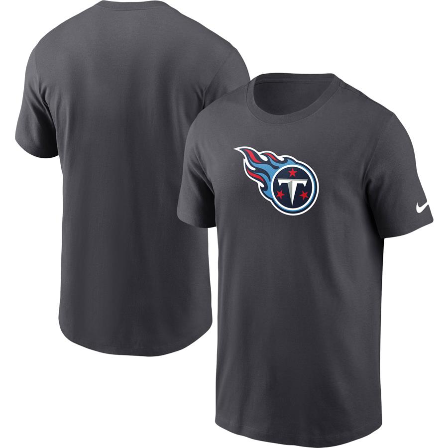 Tennessee Titans Nike Primary Logo T-Shirt - Charcoal