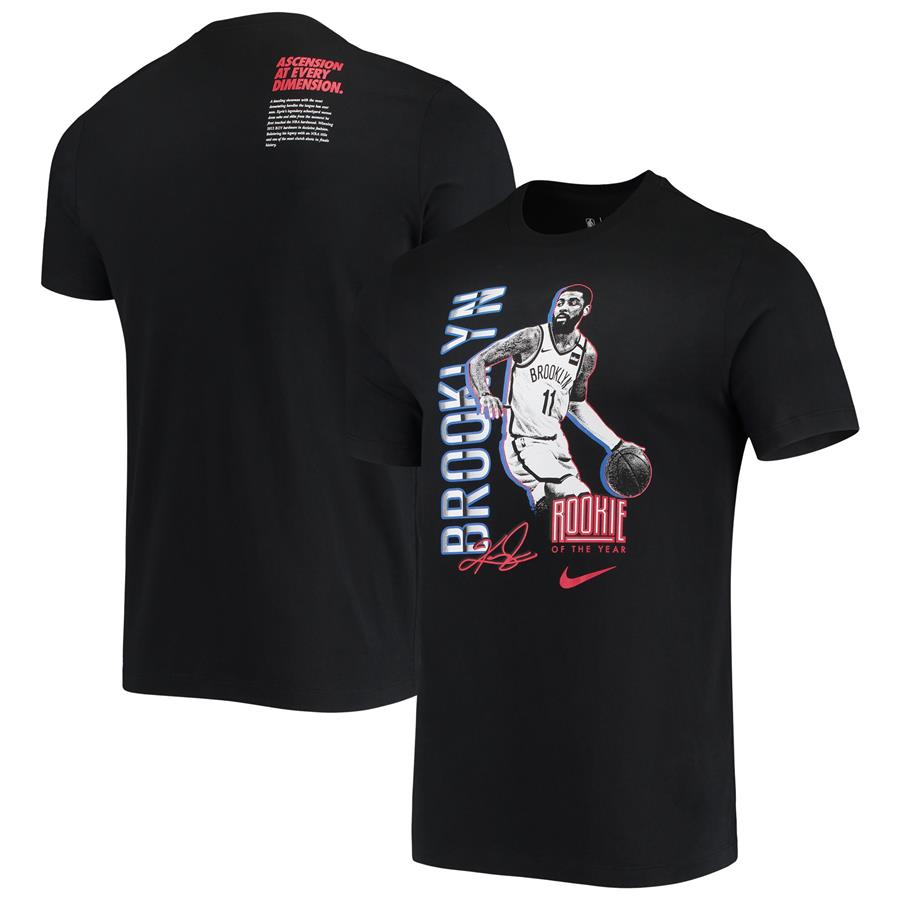Kyrie Irving Brooklyn Nets Nike Select Series Rookie of the Year Name and Number T-Shirt - Black