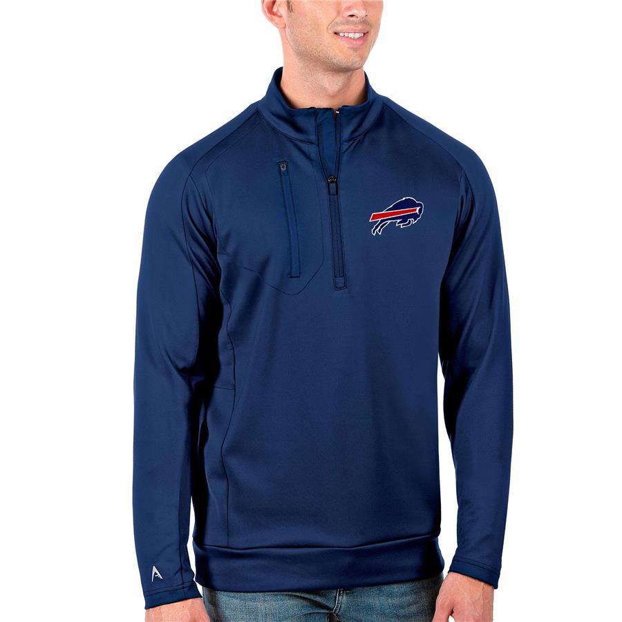 Buffalo Bills Antigua Generation Quarter-Zip Pullover Jacket - Royal