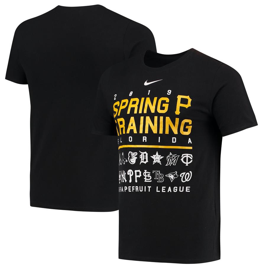 Pittsburgh Pirates Nike 2019 Spring Training Performance T-Shirt - Black