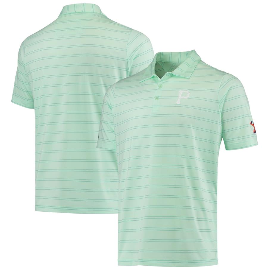 Pittsburgh Pirates Antigua Spring Training Montego Polo - Green