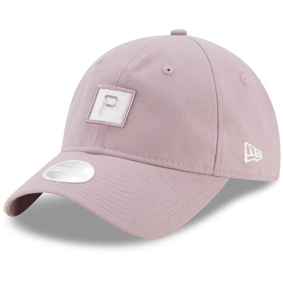 Pittsburgh Pirates New Era Women's Mini Patch 9TWENTY Adjustable Hat - Purple