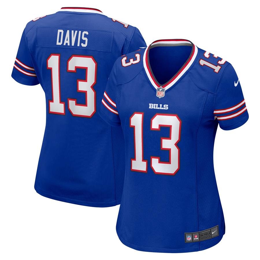 Gabriel Davis Buffalo Bills Nike Women's Game Jersey - Royal
