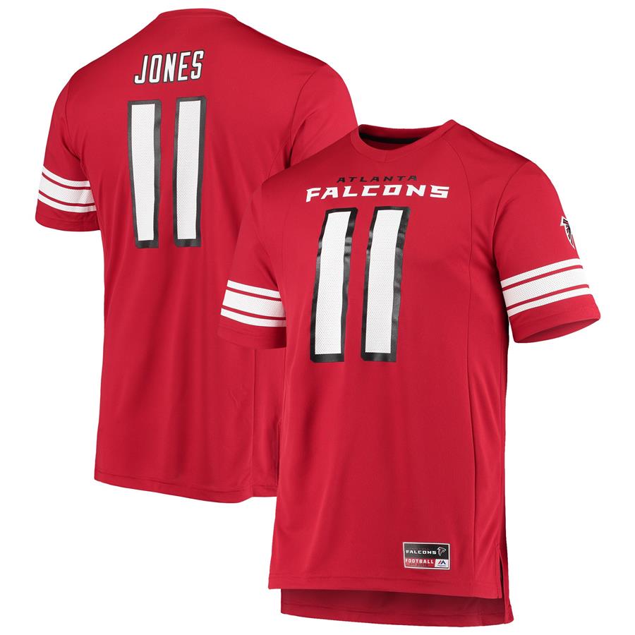 Julio Jones Atlanta Falcons Majestic Hashmark Player Jersey - Red