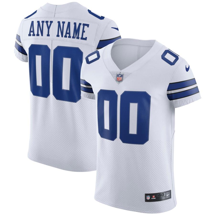 Джерси Dallas Cowboys Nike Vapor Elite Custom (белый)