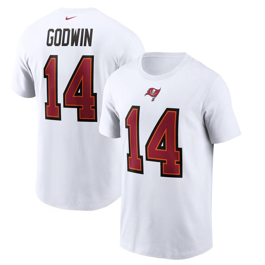Chris Godwin Tampa Bay Buccaneers Nike Player Name & Number T-Shirt - White