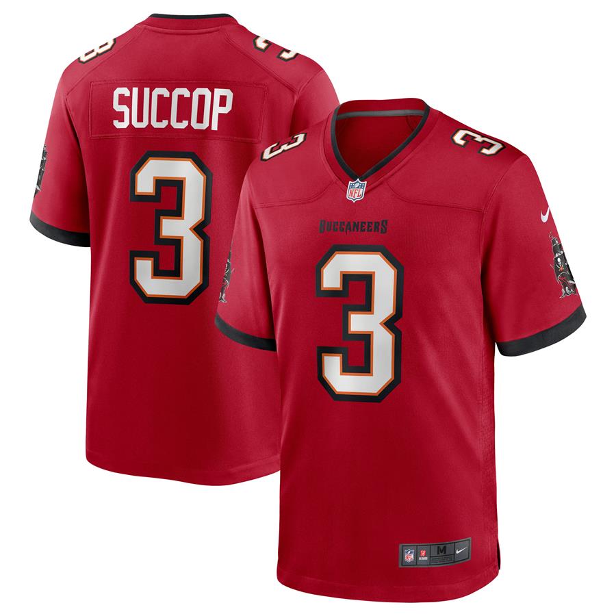 Ryan Succop Tampa Bay Buccaneers Nike Team Game Jersey - Red