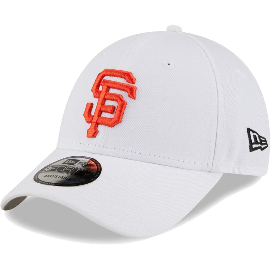 San Francisco Giants New Era League II 9FORTY Adjustable Hat - White