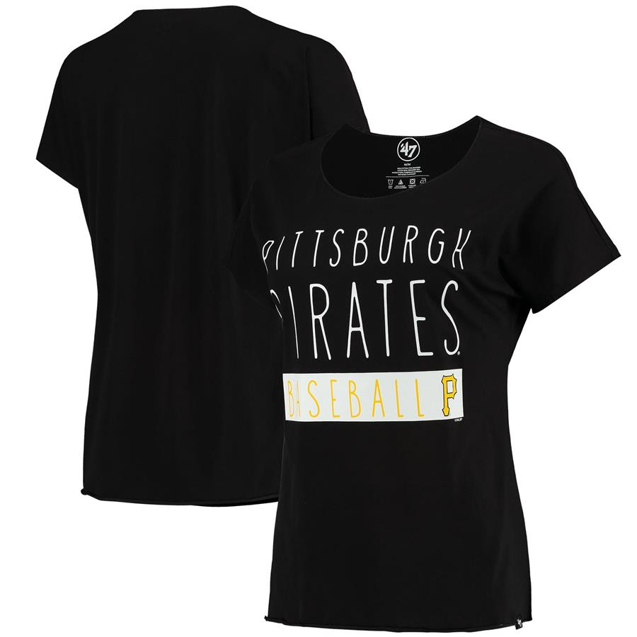 Pittsburgh Pirates '47 Women's Lumi T-Shirt - Black