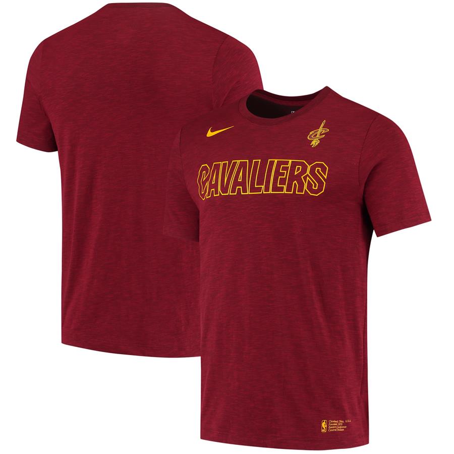 Cleveland Cavaliers Nike Facility Performance T-Shirt - Wine