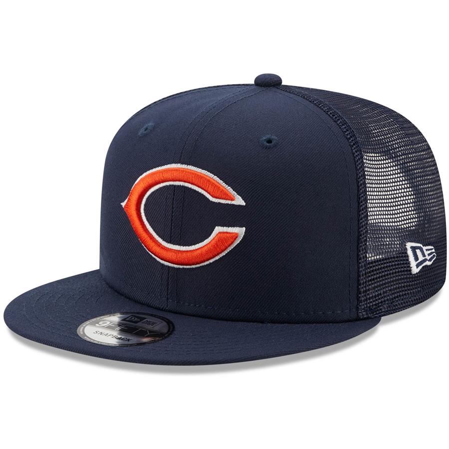 Chicago Bears New Era Classic Trucker 9FIFTY Snapback Hat - Navy