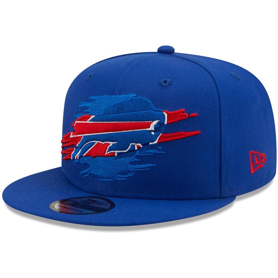Buffalo Bills New Era Logo Tear 9FIFTY Snapback Hat - Royal