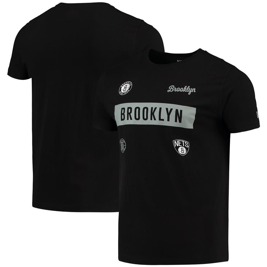Brooklyn Nets New Era Team T-Shirt - Black