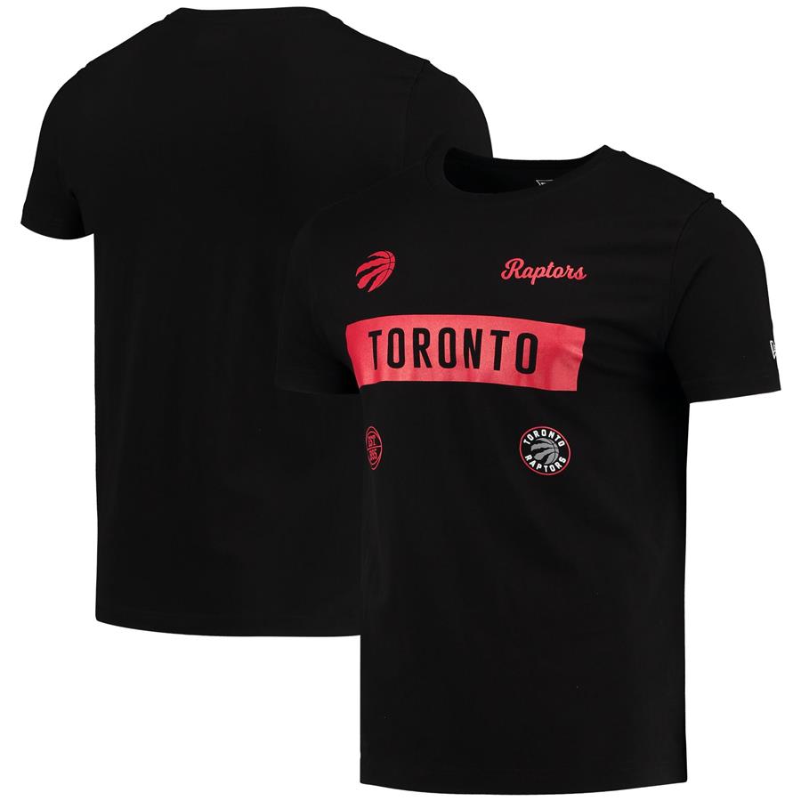 Toronto Raptors New Era Team T-Shirt - Black