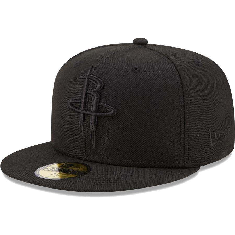 Houston Rockets New Era Color Pack 59FIFTY Fitted Hat - Black