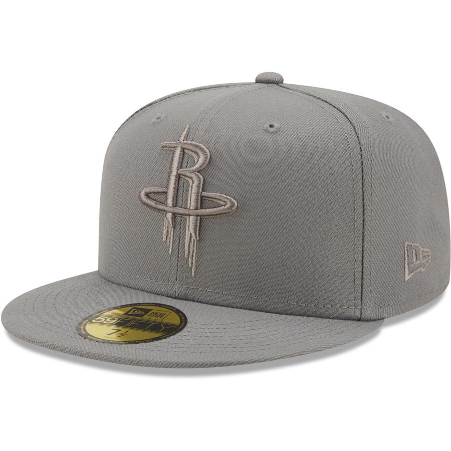 Houston Rockets New Era Color Pack 59FIFTY Fitted Hat - Gray