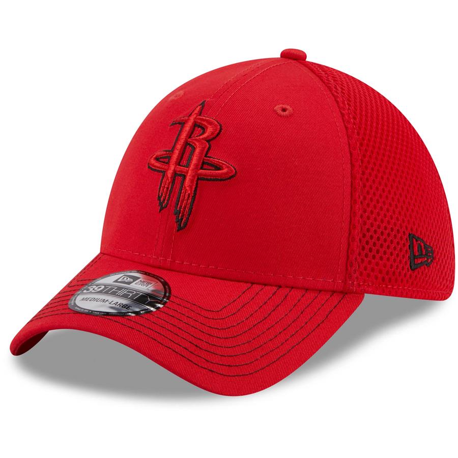 Houston Rockets New Era Neo 39THIRTY Flex Hat - Red