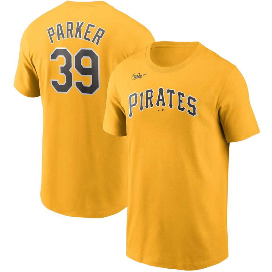 Dave Parker Pittsburgh Pirates Nike Name & Number T-Shirt - Gold