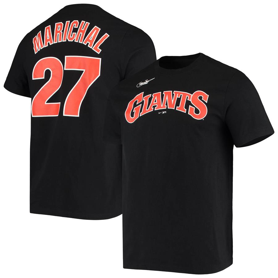 Juan Marichal San Francisco Giants Nike Name & Number T-Shirt - Black
